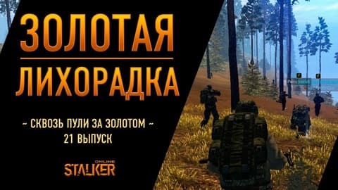 Золотая Лихорадка. Сталкер Онлайн. Сквозь пули за золотом. Выпуск 21