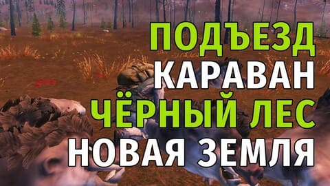 151. Подъезд - Караван - Чёрный Лес - Новая Земля