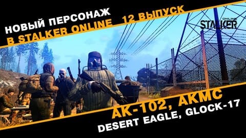 12. АК-102, АКМС, Desert Eagle, Glock-17